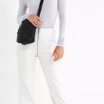 I am gia NWT I.AM.GIA Snakeskin Salt Pant in White Photo 0