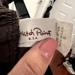 Match Point USA linen maxi skirt chocolate brown size S Photo 3