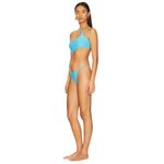 superdown  Valerie One Piece in Aqua Blue Large New Womens Cutout Swimsuit Photo 2