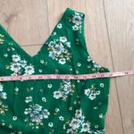 Ann Taylor Loft Women’s Green Floral Romper Size 2 Photo 7