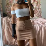 Forever 21 Lace Up Skirt  Photo 0