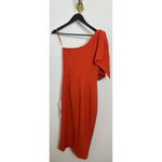 Dress the Population Tiffany One-Shoulder Midi Dress in Poppy Size Small NWT Photo 8