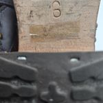 Bongo Women Size 6 Blue Leather Wooden Platform Sandals Chunky Clogs Retro Y2K Photo 8