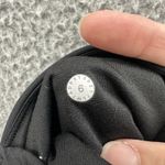 Lululemon Train Times Shorts High Rise 6" Maroon Black Athletic Biker Women's 6 Photo 5