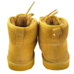 UGG  Neumel II Women's Yellow Lace Up Suede Faux Shearling Chukka Boots Size 6 Photo 2
