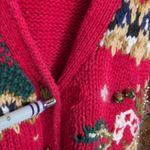 Heirloom Collectibles Christmas Sweater Bells Wreath Scottie Dog Stocking 22/24 Red Size undefined Photo 7