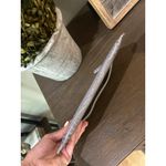 Senreve GRAY Embossed Leather Bracelet Pouch Clutch Grey Womens Size OS Photo 8