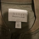 Hinge  women’s small‎ olive green bomber jacket Photo 6