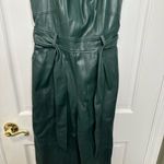 Anthropologie  Samira Faux Leather Jumpsuit Photo 3