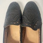 UGG  Cas Perforated Leather Sneakers Black size 10 Photo 9