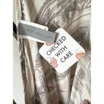 Honeyme NWT Curvy Plus 2X Flowy Maxi Dress Dolman Sleeve Pink Brown Neutral 

 Photo 6