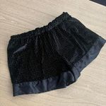 Victoria's Secret Victoria Secret Black Rhinestone Pajama Shorts Small Photo 0