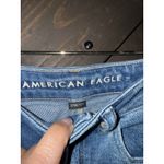 American Eagle  AE Women's Sz 00 Short‎ 90s Mom Jean Stretchy Denim Distressed Photo 1