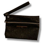 Jones New York Signature Charging Pouch, Sparkly Black Clutch Wristlet Bag Photo 0