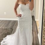Wedding Dress White Size 2 Photo 0