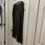 Apostrophe  wide leg trouser pants gold and black chevron print size 18 Photo 2