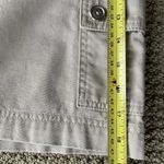 Rafaella Twill Cotton Skirt in Light Kaki. Photo 10