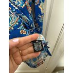 Tolani  Blue Long Sleeve Button Down Blouse Top Boho Chic Fairycore Women's XS Photo 7