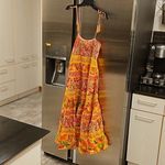 Farm Rio 💕💕 Mixed Fruits Paradise Midi Dress ~ Small S NWT Photo 11