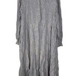 Aura  Speckled Long Sleeve Midi Dress Size Medium Photo 0