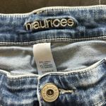 Maurice's Blue Straight Distressed Denim Jeans 11/12 Photo 1