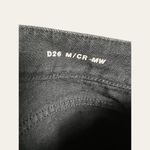 Saint Laurent Black Tapered High Waisted Denim Jeans Size 28 Photo 7