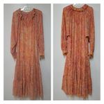 Free People 💯 Feeling Groovy Maxi Dress size S Photo 3