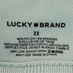 Lucky Brand 3 Pack Sports Bras in Grey, Sage Green, & Navy Blue 2X Photo 6