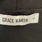 Grace Karin  Black Long Line Cardigan Small Photo 3