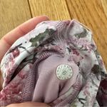 Lululemon  Wunder Under Crop Floral Print Tight Athletic Legging Womens 6 Pink Photo 5