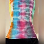 Handmade H&M Multicolor Tie Dye Strapless Dress size medium Pink Photo 4