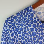 Vineyard Vines Azul S Blue Sea Shell Cardigan Photo 3