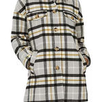 VERO MODA  Luna White Plaid Jacket - New! - Size Large Photo 0