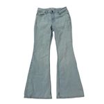 Wrangler Vintage  Flare Leg Light Wash Jeans, Sz 28 Photo 2