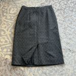 Vintage Peabody House Tweed Wool Skirt Suit Set Gray 13/14 Photo 7