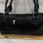 Wine Clutch Bag Thermal Insulated w/Cork Screw Trendy Women's Carry Tote‎ Black Photo 2