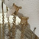 Free People 16 pairs of gold tone earrings - one pair missing Photo 3