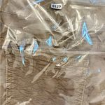 Free People Jacquard Textured Jeans Pants Brown/Khaki Floral Embossed Boho Sz 29 Photo 10