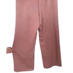 Vince NWT  Womens High-Waist Satin Flare Pants Dusty Rose Size Large Quiet Luxury Photo 10