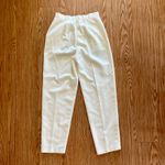 Counterparts  Vintage White Pleated Pants Womens 27 Waist Photo 8
