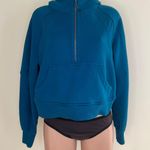 Lululemon Scuba Oversized Half-Zip Hoodie In Capri Photo 5