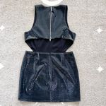 Revolve NBD x  Charlie Gunmetal Sleeveless Cutout Mini Dress Size XL Photo 8