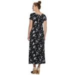 a glow Maternity a:glow Scoopneck floral Maxi Dress size small Photo 6