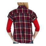 Gimmicks by BKE Womens  Buckle Sequin Embellished Split Back Short Sleeve Top - L Photo 1