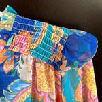 Boston Proper Like New  Paisley Patches Peasant Dress Size Medium Photo 5