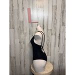 Poetry  Black Strappy Back Bodysuit – Size L Photo 1