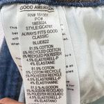 Good American ‎ Always Fits Good Classic Jeans Size 14/18 Blue Wash Hi-Rise Photo 5