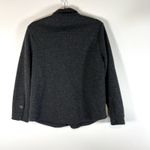 J Crew Wool Blend Shacket Shirt Jacket Unlined Charcoal Grey Size Small Outdoor Gray Photo 6