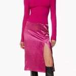 Aritzia Babaton Slip Satin Skirt Photo 0