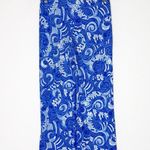 Lilly Pulitzer Georgia May Palazzo Pants Blue Fish Print Women’s XS Photo 1